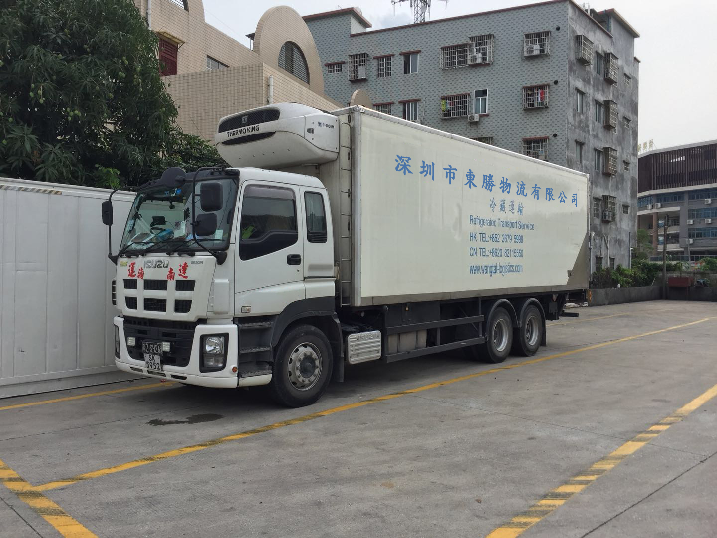 中港冷藏車，香港冷藏車，中港冷凍車，香港冷凍車，中港車行，東勝物流